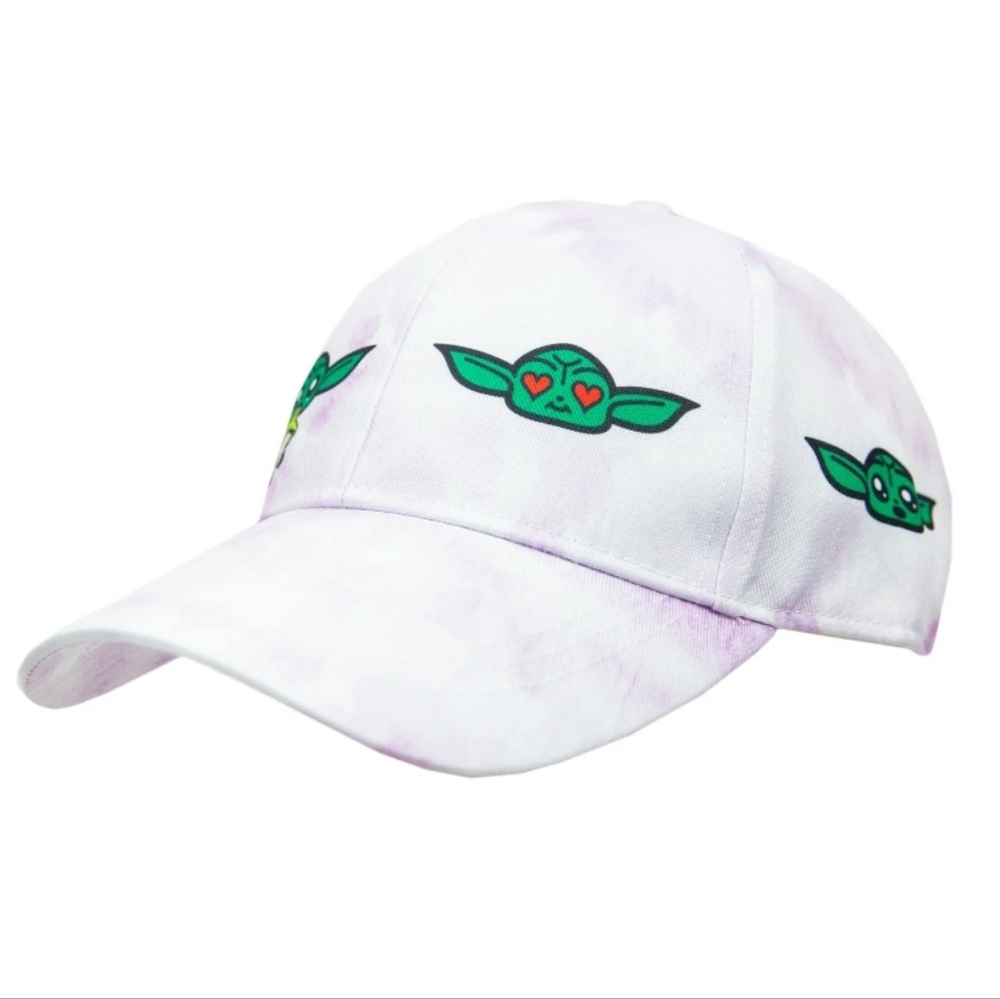 Star Wars The Mandalorian Baby Yoda Tie-Dye Baseball Hat (One Size)